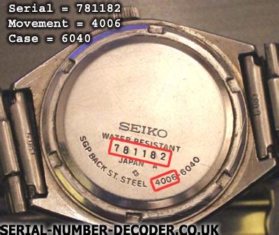 seiko check serial number|seiko serial number authentication.